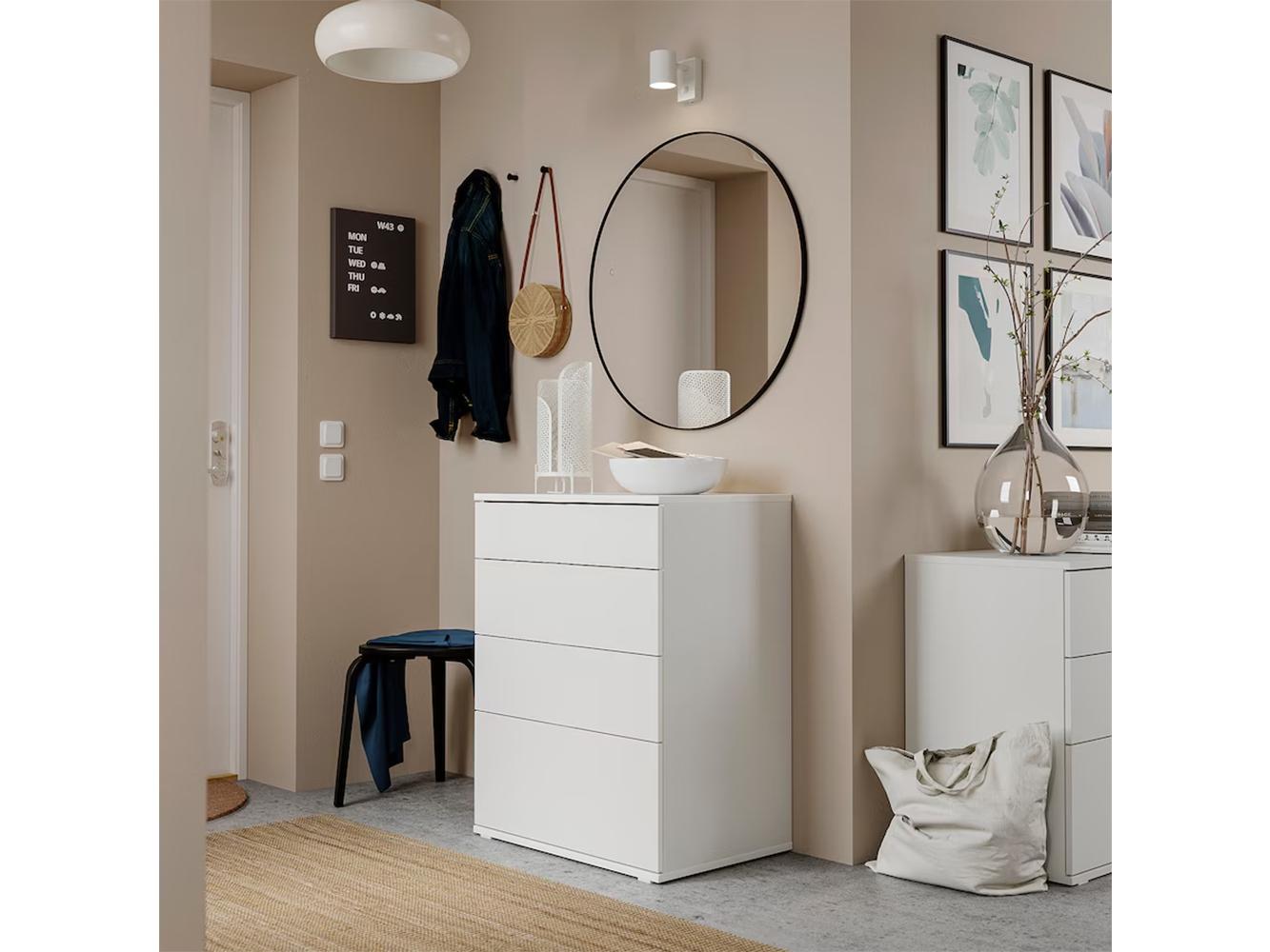 Комод Вихалс 117 white ИКЕА (IKEA) изображение товара