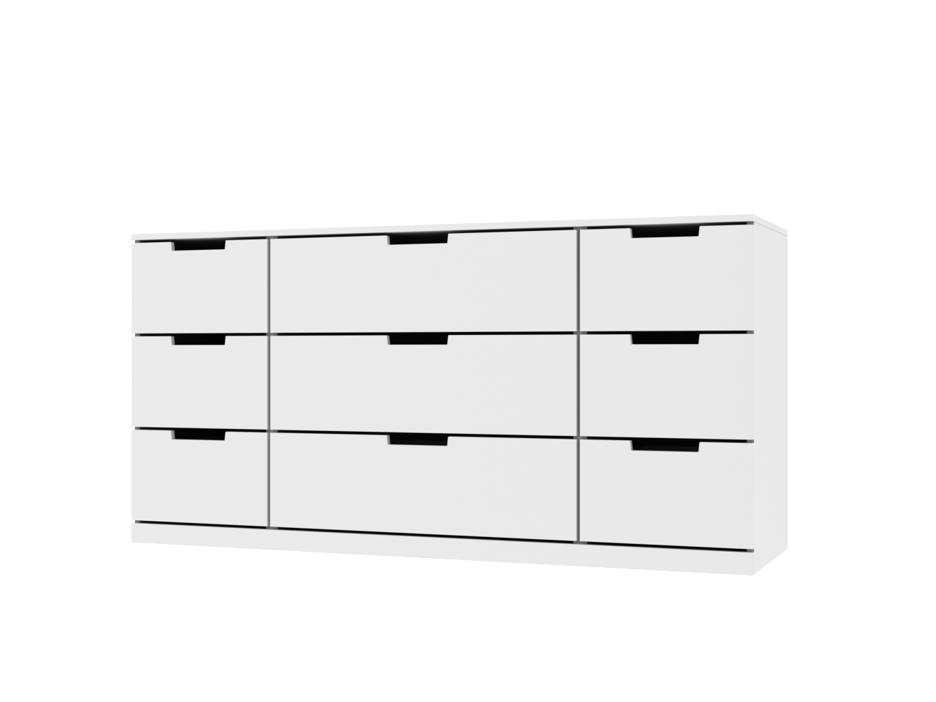 Комод Нордли 25 white ИКЕА (IKEA) изображение товара