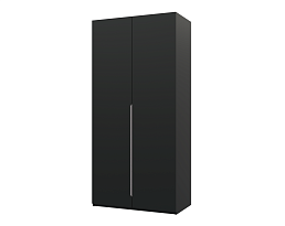 Изображение товара Распашной шкаф Пакс Альхейм 12 black (silver) ИКЕА (IKEA) на сайте adeta.ru