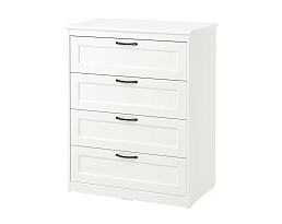 Изображение товара Комод Сонгесанд 16 white ИКЕА (IKEA) на сайте adeta.ru