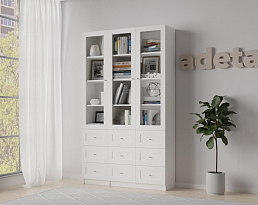 Изображение товара Книжный шкаф Билли 326 white ИКЕА (IKEA) на сайте adeta.ru