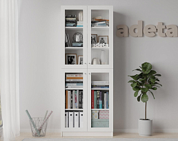 Изображение товара Книжный шкаф Билли 335 white ИКЕА (IKEA) на сайте adeta.ru