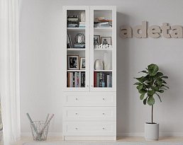 Изображение товара Книжный шкаф Билли 355 white ИКЕА (IKEA) на сайте adeta.ru