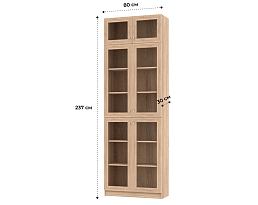 Изображение товара Книжный шкаф Билли 383 beige ИКЕА (IKEA) на сайте adeta.ru