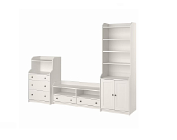 Изображение товара Стенка Хауга 521 white ИКЕА (IKEA) на сайте adeta.ru